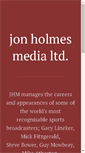 Mobile Screenshot of jonholmesmedia.com